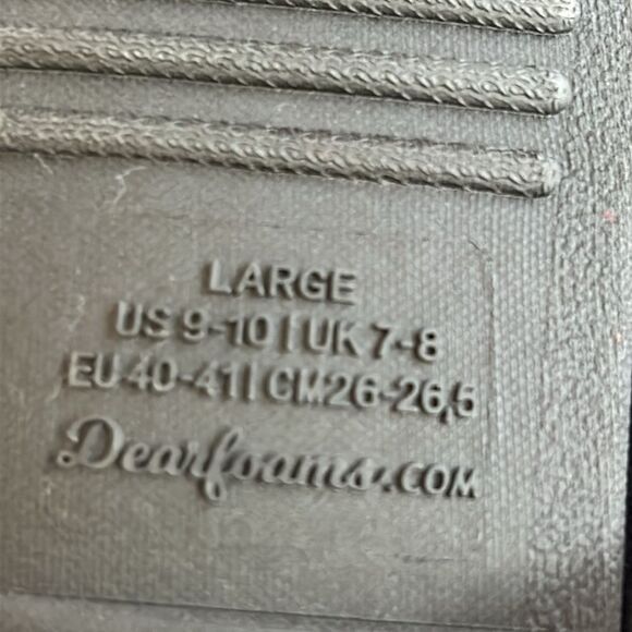 Dearfoams “Mama Bear” Buffalo Check Clog Slippers Size 9 NWT Cozy Gift 🐻 - Picture 10 of 10